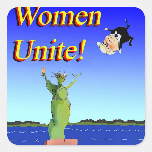 Adesivo Quadrado Anti Donald Trump Votou Democrata Biden Harris 202 (Frente)