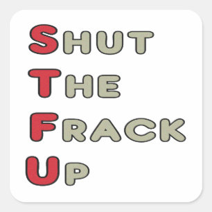 Adesivo Quadrado Anti-Fracking