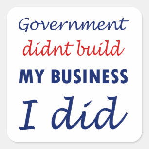 Adesivo Quadrado Anti Obama Sticker