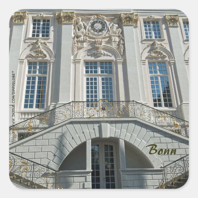 Adesivo Quadrado Antiga Prefeitura de Bona (Frente)