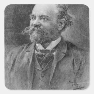 Adesivo Quadrado Anton Dvorak, 1894