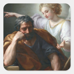 Adesivo Quadrado Anton Raphael Mengs O Sonho da Rua. Joseph