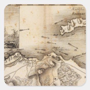 Adesivo Quadrado Antrim, Raghery