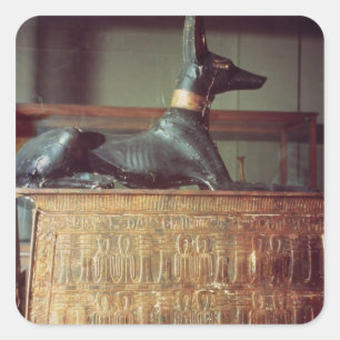 Adesivo Quadrado Anubis, deus egípcio do morto