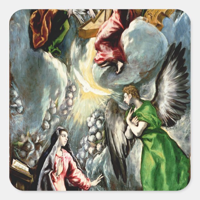 Adesivo Quadrado Anunciação (Frente)