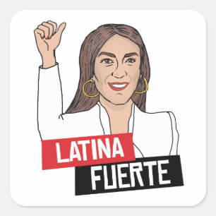 Adesivo Quadrado AOC Latina Forte