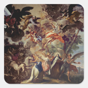 Adesivo Quadrado Aparência de Ruas, Joseph a Ruas.