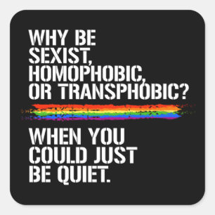 Adesivo Quadrado Apenas fique calmo em T-Shirt