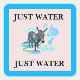 ADESIVO QUADRADO APENAS RÓTULO DA ÁGUA