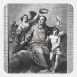 Adesivo Quadrado Apotheosis de Handel, 1787