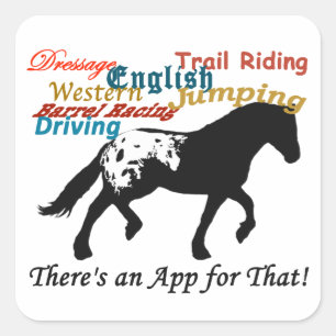 Adesivo Quadrado Appaloosa