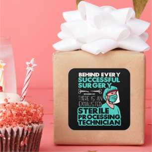 Adesivo Quadrado Apreciação Tecnológica por Técnicos de Processamen