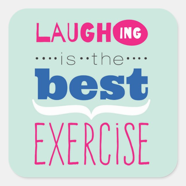 Adesivo Quadrado Aproveite a vida (Frente)