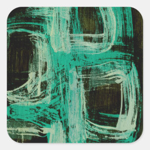 Adesivo Quadrado Aquamarine Windows I