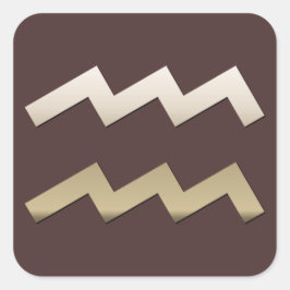 Adesivo Quadrado Aquário