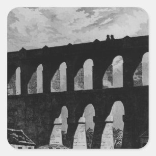 Adesivo Quadrado Aqueduto em Rio