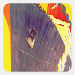 Adesivo Quadrado Aquitania Departing