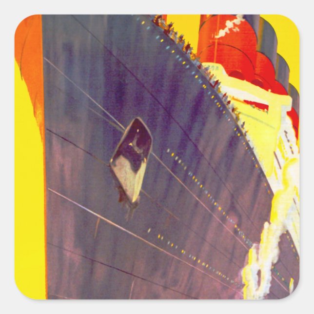 Adesivo Quadrado Aquitania Departing (Frente)