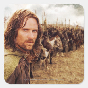 Adesivo Quadrado Aragorn Plus Linha de Cavalos