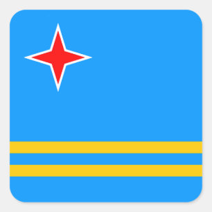 Adesivo Quadrado Arbua Flag