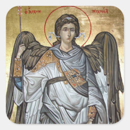 Adesivo Quadrado Archangel Michael