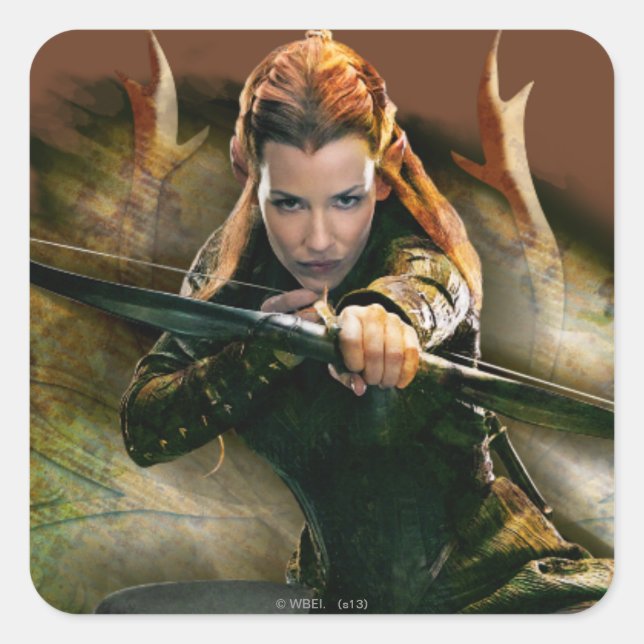 Adesivo Quadrado ARCO de Desenho TAURIEL™ (Frente)