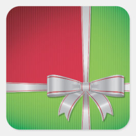 Adesivo Quadrado Arco de Natal