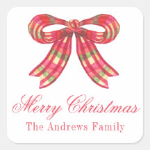 Arco de Xadrez de Natal com Aquarela