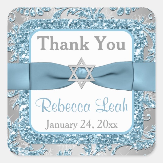 Adesivo Quadrado ARCO IMPRESSO - Wonderland de inverno Damask Bat M (Frente)