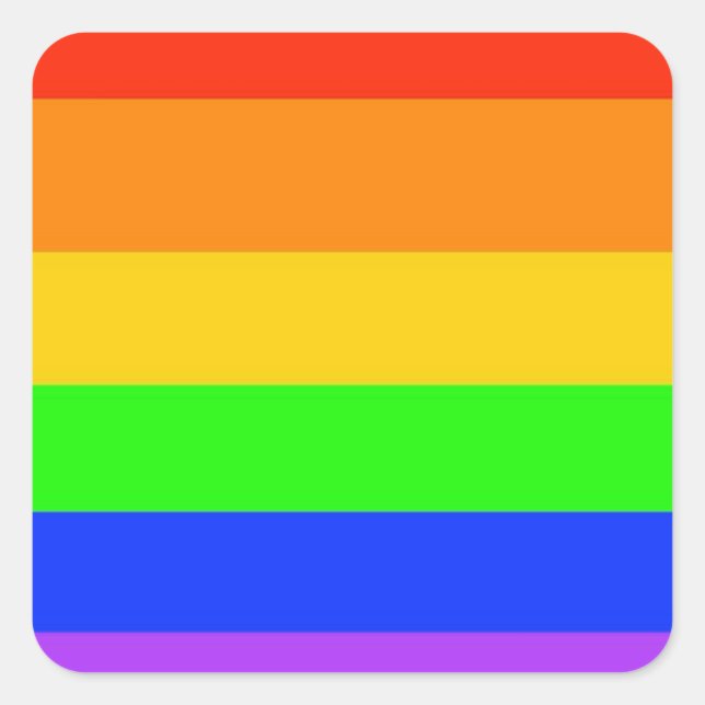 Adesivo Quadrado Arcos-Chuva Por Todo O Lado! (Frente)