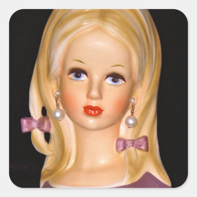 Adesivo Quadrado Arcos Roxos de 1960 (Frente)