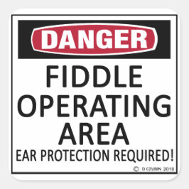 Adesivo Quadrado Área operacional ociosa