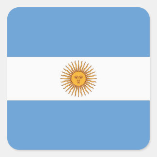 ADESIVO QUADRADO ARGENTINA