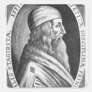 Adesivo Quadrado Aristotle