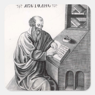 Adesivo Quadrado Aristotle