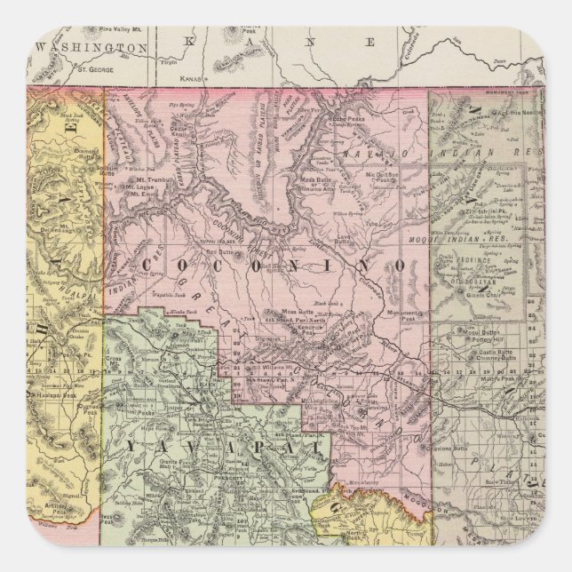 ADESIVO QUADRADO ARIZONA 4 (Frente)