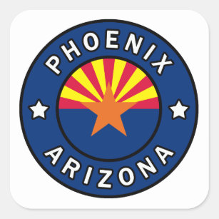 Adesivo Quadrado Arizona de Phoenix