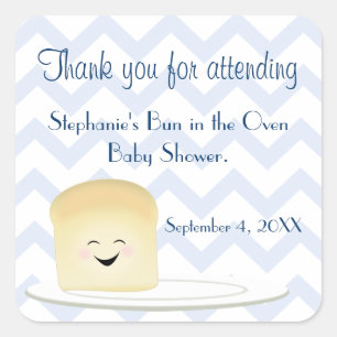 Adesivo Quadrado Arma no Azul Forno