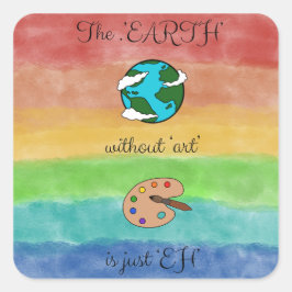 Adesivo Quadrado ‘Art’ Sticker set