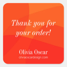 Arte Abstrato Vermelha Unificada Moderna Obrigado