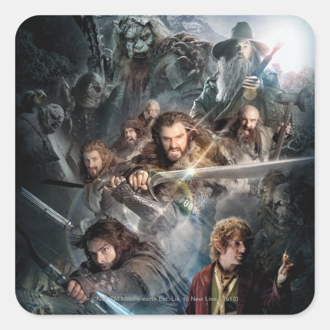 Adesivo Quadrado Arte chave (Frente)