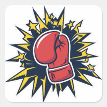 Arte de Luvas de Boxing