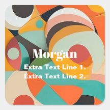 Arte Geométrico Moderno de Meados do Século, Nome