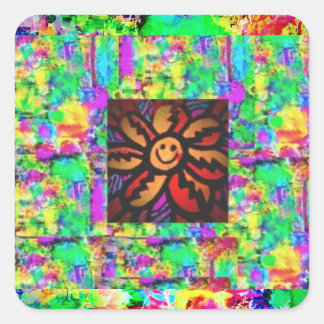 Adesivo Quadrado arte legal