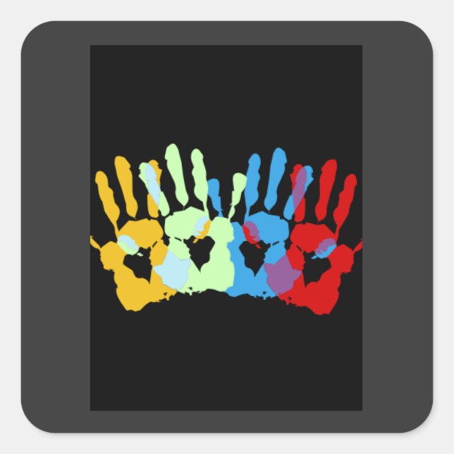 Adesivo Quadrado Artesanatos e suprimentos de terceiros > Supriment (Frente)