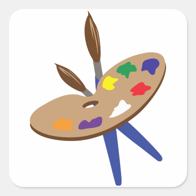 ADESIVO QUADRADO ARTISTA PALLET (Frente)