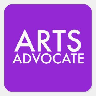 Adesivo Quadrado Arts Advocate Stickers