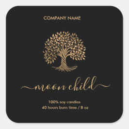 Adesivo Quadrado Árvore da Vida