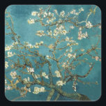 Adesivo Quadrado Árvore de Amêndoa Brilhante - Van Gogh<br><div class="desc">Linda pintura de Vincent Van Gogh,  Blossom Tree. Foto de árvore Blossom de alta qualidade para melhores resultados na impressão e ideias de presentes Van Gogh do excelente. Imagens de alta qualidade em vários produtos e grandes impressões.</div>