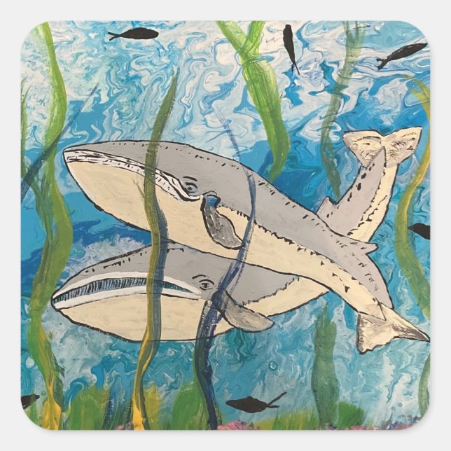 ADESIVO QUADRADO AS BALAS FINAS (Frente)